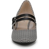 image:imageLifeStride Womens True Mary Jane PumpBlackBone Houndstooth
