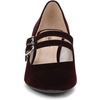 image:imageLifeStride Womens True Mary Jane PumpChocolate Plum Velvet