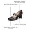 image:imageLifeStride Womens True Mary Jane PumpDark Tan Leopard