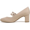 image:imageLifeStride Womens True Mary Jane PumpDover Light Tan Microsuede