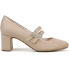 image:imageLifeStride Womens True Mary Jane PumpDover Light Tan Microsuede