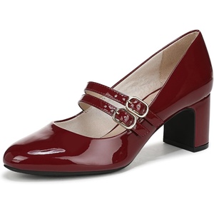 image:imageLifeStride Womens True Mary Jane PumpDark Cherry Patent