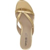 image:imageLifeStride Womens Navine Thong Dress SandalAntique Gold Metallic