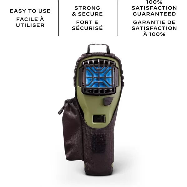 Thermacell Mosquito Holster with Detachable Belt Clip for Portable Repellers; Compatible with MR300 &amp; MR450; 15 Foot Zone of Protection; Effective Mosquito Repellent; Bug Spray Alternative)