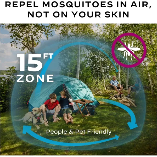Thermacell Mosquito Repellent Refills; Earth Scent; Compatible with Any Fuel-Powered Thermacell Repeller; Highly Effective, Long Lasting, No Spray or Mess; 15 Foot Zone of Mosquito Protection