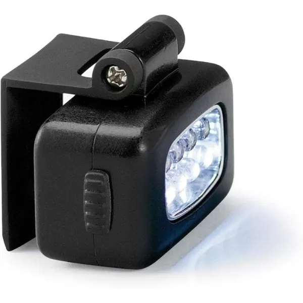 Thermacell All-Purpose Swivel Light; Clips on to Hats, Belts, Outdoor Gear or Any Thermacell Portable Mosquito Repeller; 15-ft Beam of White or Green Light; 30 Hours Battery Life; LED, Battery-Powered