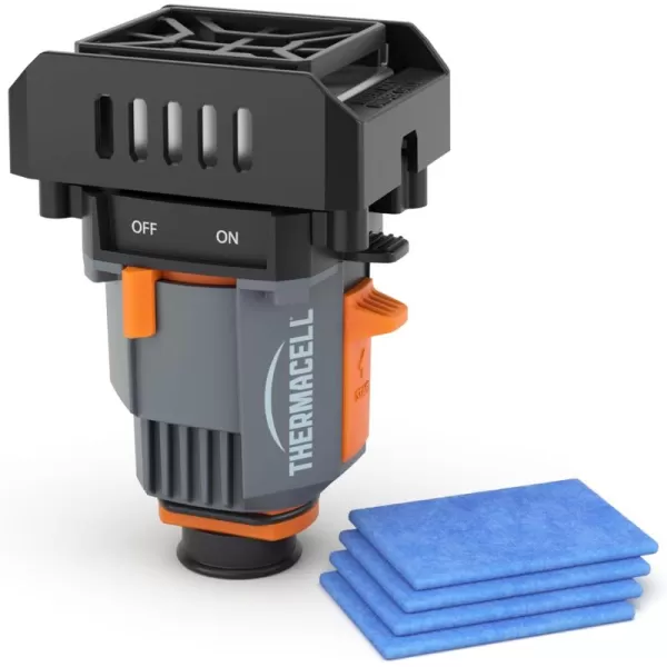 Thermacell Mosquito Backpacker Repeller, Gen 2.0 with 16 Hours of Repellent; 15 Foot Zone of Mosquito Protection; Long Lasting, Deet Free Bug Spray Alternative, Scent Free