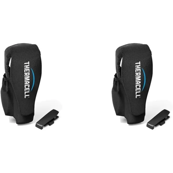 Thermacell Mosquito Holster with Detachable Belt Clip for Portable Repellers; Compatible with MR300 &amp; MR450; 15 Foot Zone of Protection; Effective Mosquito Repellent; Bug Spray Alternative)