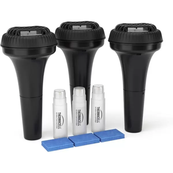 Thermacell Mosquito Repellent Perimeter System; Provides Mosquito Protection for Patios, Decks and Doorways; No Open Flame, Scent Free, Bug Spray Alternative