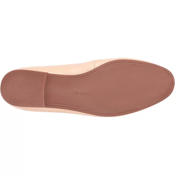 JENN ARDOR Loafers for Women Flats Shoes Womens Penny Loafers Slip On Pointed Toe Comfortable Office Work Driving Flats Fashion Dress Shoes for WomenNude