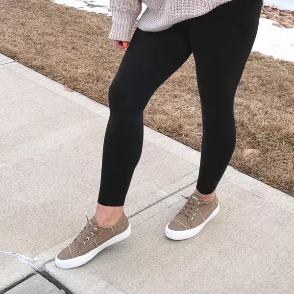 JENN ARDOR Slip On Canvas Shoes for Women Low Top Fashion Sneakers Comfortable Walking FlatsCoffee
