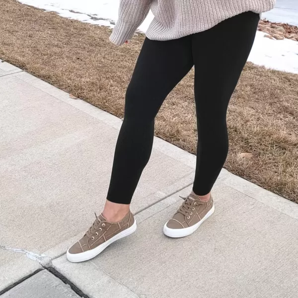 JENN ARDOR Slip On Canvas Shoes for Women Low Top Fashion Sneakers Comfortable Walking FlatsCoffee