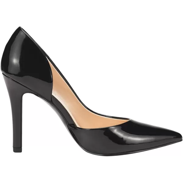 JENN ARDOR Stiletto High Heel Shoes for Women Pointed Closed Toe Classic Slip On Dress PumpsBlack