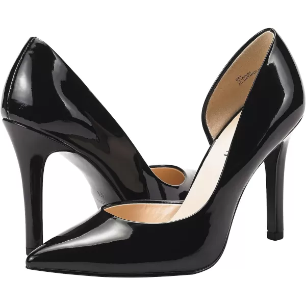 JENN ARDOR Stiletto High Heel Shoes for Women Pointed Closed Toe Classic Slip On Dress PumpsBlack
