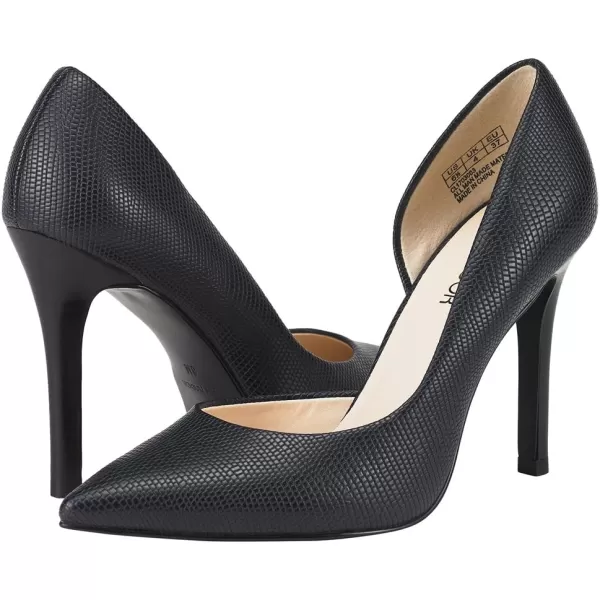 JENN ARDOR Stiletto High Heel Shoes for Women Pointed Closed Toe Classic Slip On Dress PumpsNavy
