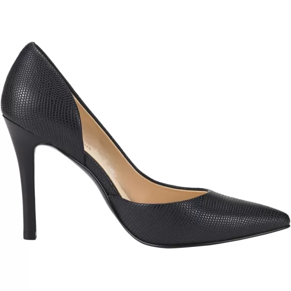 JENN ARDOR Stiletto High Heel Shoes for Women Pointed Closed Toe Classic Slip On Dress PumpsNavy