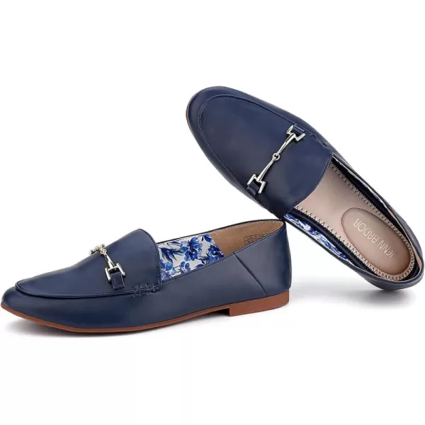 JENN ARDOR Loafers for Women Slip Ons Dressy Comfort Work Flats Loafer Shoes Womens Driving Penny Loafers Fashion Dress ShoesNavy