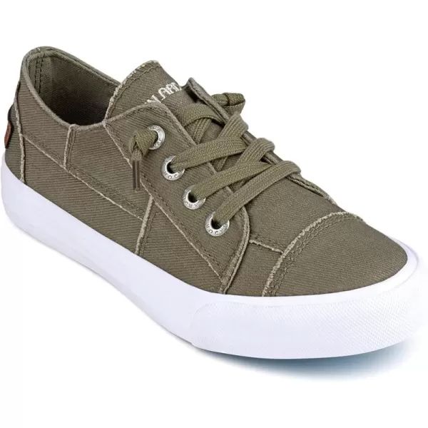 JENN ARDOR Slip On Canvas Shoes for Women Low Top Fashion Sneakers Comfortable Walking FlatsCoffee