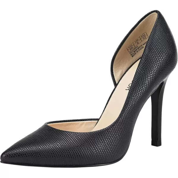 JENN ARDOR Stiletto High Heel Shoes for Women Pointed Closed Toe Classic Slip On Dress PumpsNavy