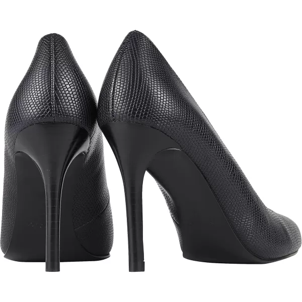 JENN ARDOR Womens High Heels Closed Pointed Toe Stiletto Classic Office Dress Bridal Wedding Pumps Sexy Prom ShoesNavy
