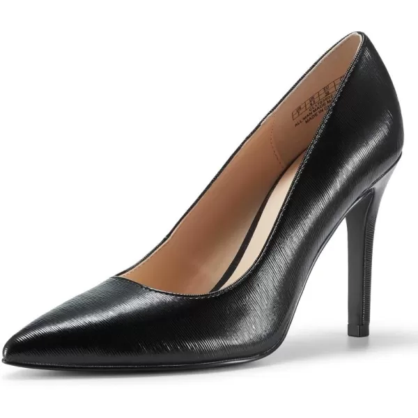 JENN ARDOR Womens High Heels Closed Pointed Toe Stiletto Classic Office Dress Bridal Wedding Pumps Sexy Prom ShoesDark Black