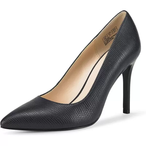 JENN ARDOR Womens High Heels Closed Pointed Toe Stiletto Classic Office Dress Bridal Wedding Pumps Sexy Prom ShoesNavy