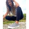 imageJENN ARDOR Fashion Slip On Sneakers for Women Classic Low Top Canvas Shoes Notie Adjustable Lace Up Flats Women Summer Shoes Breathable Comfortable Casual Sneakers for Women WalkingLight Gray