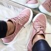 imageJENN ARDOR Fashion Slip On Sneakers for Women Classic Low Top Canvas Shoes Notie Adjustable Lace Up Flats Women Summer Shoes Breathable Comfortable Casual Sneakers for Women WalkingPink