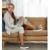 imageJENN ARDOR Fashion Slip On Sneakers for Women Classic Low Top Canvas Shoes Notie Adjustable Lace Up Flats Women Summer Shoes Breathable Comfortable Casual Sneakers for Women WalkingGrey