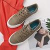 imageJENN ARDOR Fashion Slip On Sneakers for Women Classic Low Top Canvas Shoes Notie Adjustable Lace Up Flats Women Summer Shoes Breathable Comfortable Casual Sneakers for Women WalkingAcoffee