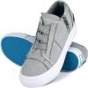 imageJENN ARDOR Women Hidden Wedge Canvas Sneakers Slip on Flats Shoes Walking Shoes with Side Zipper