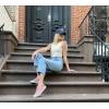 imageJENN ARDOR Womens Comfortable Fall Shoes Stylish Canvas Fashion Sneakers Cute Lightweight Slip On Shoes Casual Flats for WalkingBlight Pink