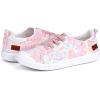 imageJENN ARDOR Womens Comfortable Fall Shoes Stylish Canvas Fashion Sneakers Cute Lightweight Slip On Shoes Casual Flats for WalkingLight Pink Floralb