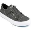 imageJENN ARDOR Fashion Slip On Sneakers for Women Classic Low Top Canvas Shoes Notie Adjustable Lace Up Flats Women Summer Shoes Breathable Comfortable Casual Sneakers for Women WalkingGrey