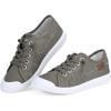 imageJENN ARDOR Womens Comfortable Fall Shoes Stylish Canvas Fashion Sneakers Cute Lightweight Slip On Shoes Casual Flats for WalkingA Vintage Graybrown