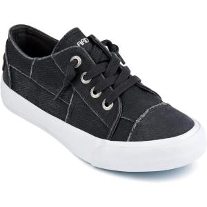 imageJENN ARDOR Fashion Slip On Sneakers for Women Classic Low Top Canvas Shoes Notie Adjustable Lace Up Flats Women Summer Shoes Breathable Comfortable Casual Sneakers for Women WalkingDark Gray