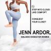 imageJENN ARDOR Tennis Shoes Womens Slip On Walking Sneakers with Arch SupportBlush Pink