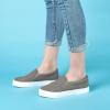 imageJENN ARDOR Womens Fashion Sneakers Perforated Slip on Flats Comfortable Walking Casual ShoesAgrey