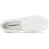 imageJENN ARDOR Womens Fashion Sneakers Perforated Slip on Flats Comfortable Walking Casual ShoesAwhite