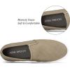 imageJENN ARDOR Womens Slip On Sneakers PerforatedQuilted Casual Shoes Fashion Walking FlatsTaupe05