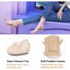 imageJENN ARDOR Strappy Heels for women Dressy Sandals Comfort Clear Round Open Toe Ankle Strap Slingback Kitten Low Heels Stilettos Buckle Wedding Party Heeled Dress ShoesNude