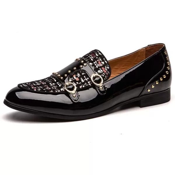 JITAI Luxury Men Shoes Black Loafers Leather Men s Casual Shoes Brand ComfortableBlack03