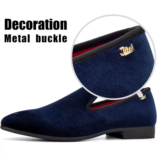 JITAI Luxury Men Shoes Black Loafers Leather Men s Casual Shoes Brand ComfortableBlue15
