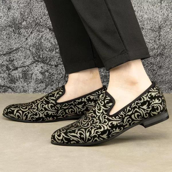 JITAI Luxury Men Shoes Black Loafers Leather Men s Casual Shoes Brand ComfortableGlod02