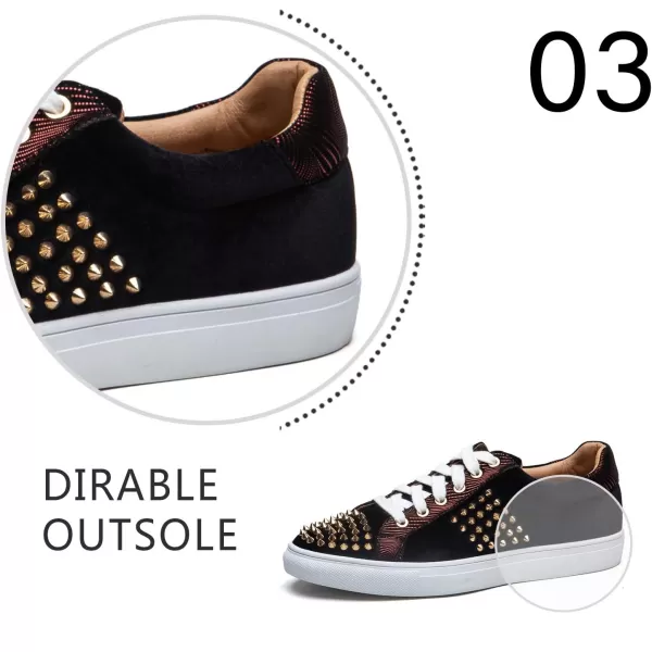JITAI Mens Fashion Sneakers Shoes Casual Shoes Brand Design Fashion ShoesBlack08