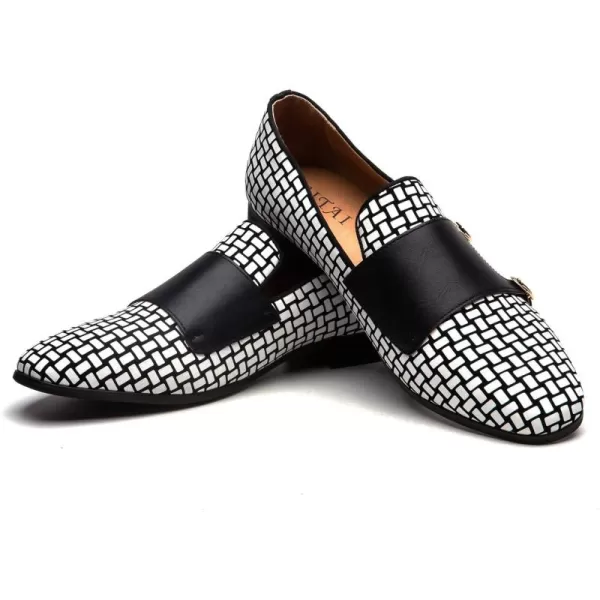 JITAI Luxury Men Shoes Black Loafers Leather Men s Casual Shoes Brand ComfortableBlack05