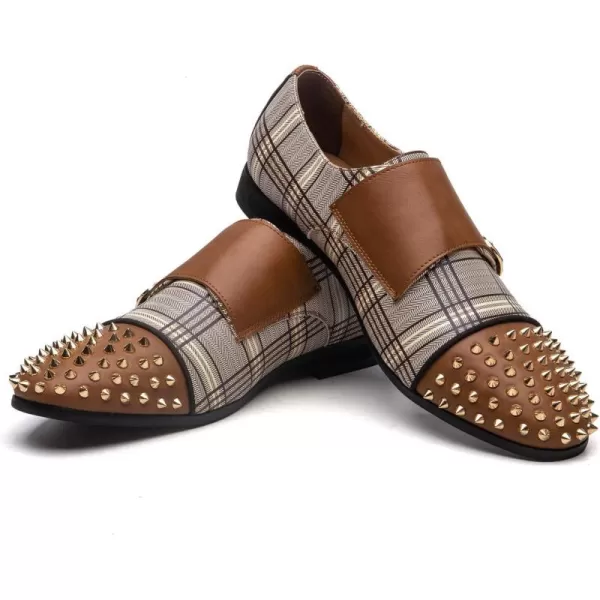 JITAI Luxury Men Shoes Black Loafers Leather Men s Casual Shoes Brand ComfortableBrown05
