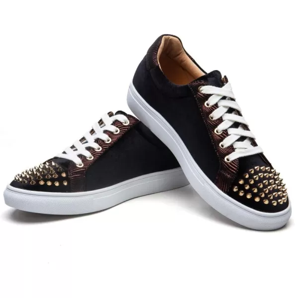 JITAI Mens Fashion Sneakers Shoes Casual Shoes Brand Design Fashion ShoesBlack08
