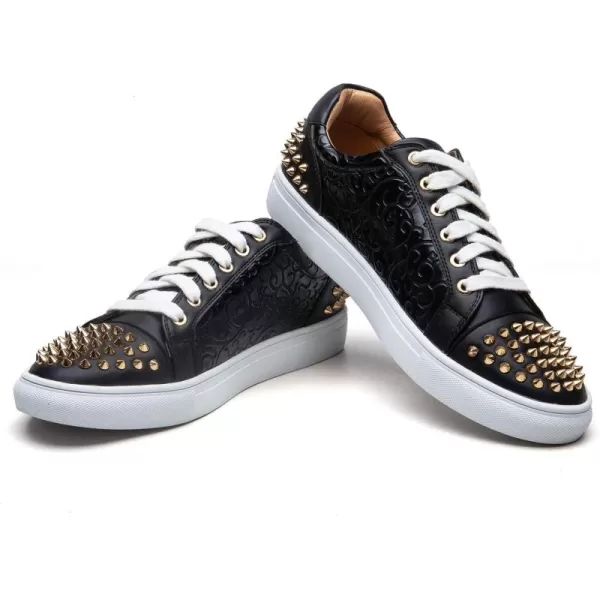 JITAI Mens Fashion Sneakers Shoes Casual Shoes Brand Design Fashion ShoesBlack09
