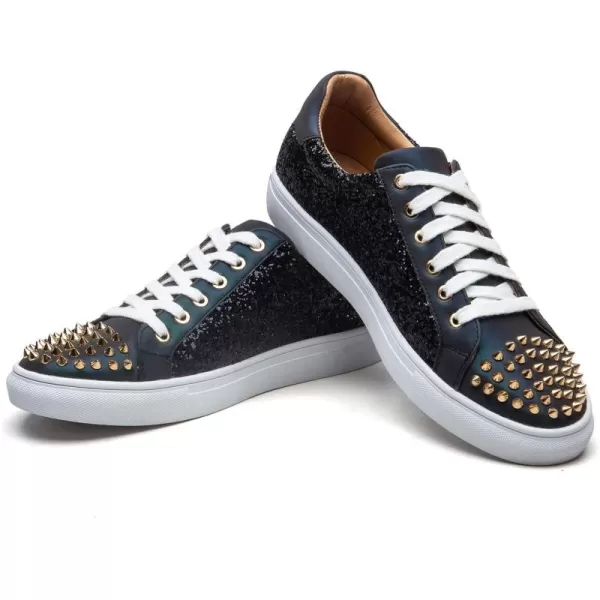 JITAI Mens Fashion Sneakers Shoes Casual Shoes Brand Design Fashion ShoesBlack10